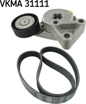 SKF VKMA 31111 - Поликлиновый ременный комплект abcparts.ee