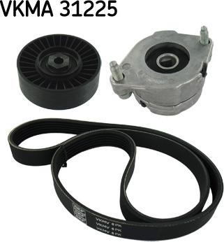 SKF VKMA 31225 - Поликлиновый ременный комплект abcparts.ee
