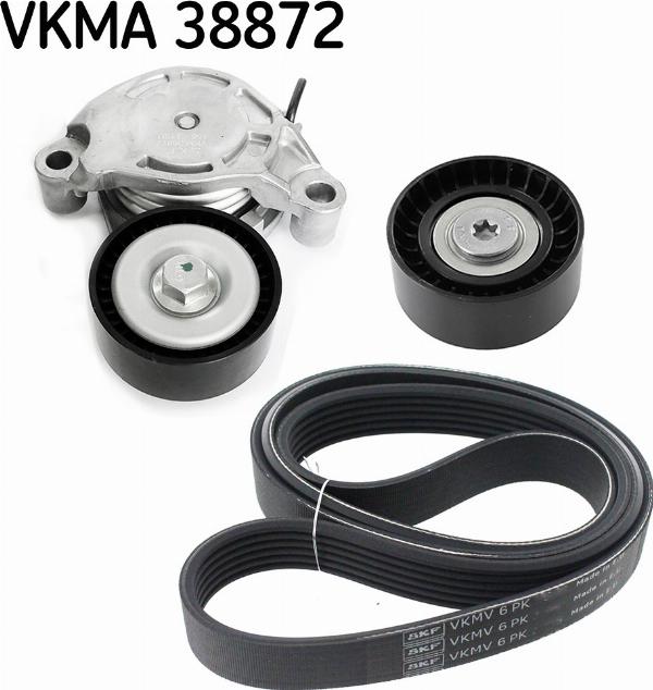 SKF VKMA 38872 - Поликлиновый ременный комплект abcparts.ee