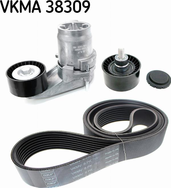 SKF VKMA 38309 - Поликлиновый ременный комплект abcparts.ee