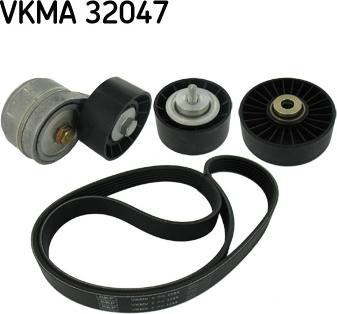 SKF VKMA 32047 - Поликлиновый ременный комплект abcparts.ee