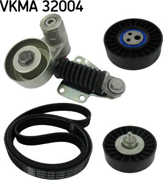 SKF VKMA 32004 - Поликлиновый ременный комплект abcparts.ee