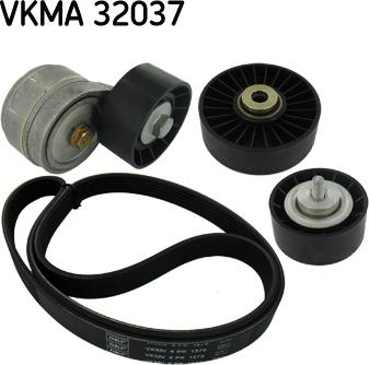 SKF VKMA 32037 - Поликлиновый ременный комплект abcparts.ee