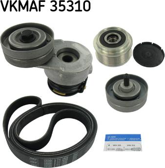 SKF VKMAF 35310 - Поликлиновый ременный комплект abcparts.ee