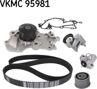 SKF VKMC 95981 - Водяной насос + комплект зубчатого ремня ГРМ abcparts.ee