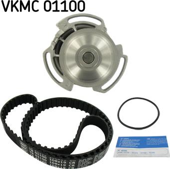 SKF VKMC 01100 - Водяной насос + комплект зубчатого ремня ГРМ abcparts.ee
