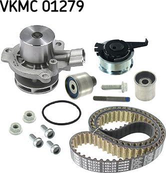 SKF VKMC 01279 - Водяной насос + комплект зубчатого ремня ГРМ abcparts.ee