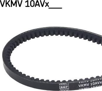 SKF VKMV 10AVx1060 - Клиновой ремень, поперечные рёбра abcparts.ee