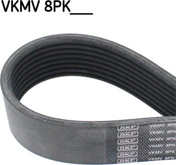 SKF VKMV 8PK1162 R - Поликлиновой ремень abcparts.ee