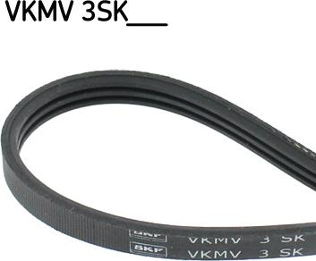 SKF VKMV 3SK798 - Поликлиновой ремень abcparts.ee