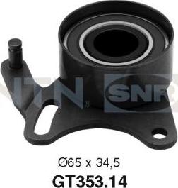 SNR GT353.14 - Натяжной ролик, зубчатый ремень ГРМ abcparts.ee