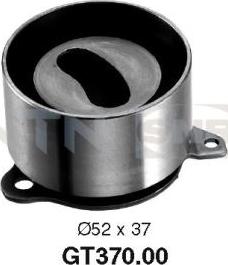 SNR GT370.00 - Натяжной ролик, зубчатый ремень ГРМ abcparts.ee