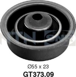 SNR GT373.09 - Натяжной ролик, зубчатый ремень ГРМ abcparts.ee