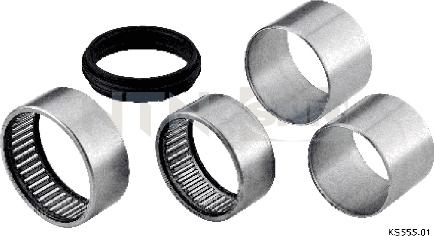 SNR KS555.01 - Сайлентблок балки моста abcparts.ee