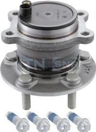 SNR R152.83 - Комплект подшипника, ступицы колеса abcparts.ee