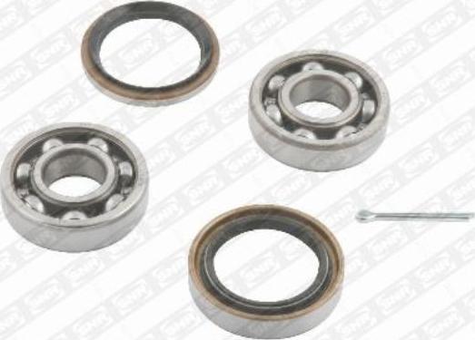 SNR R179.04 - Комплект подшипника, ступицы колеса abcparts.ee