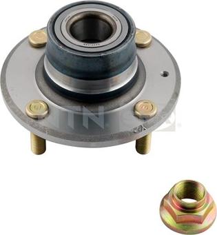 SNR R173.17 - Комплект подшипника, ступицы колеса abcparts.ee