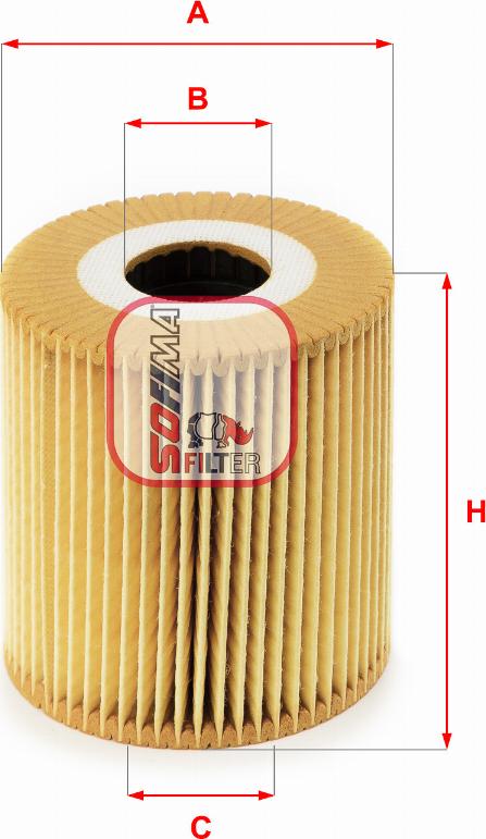 Sofima S 5018 PE - Масляный фильтр abcparts.ee