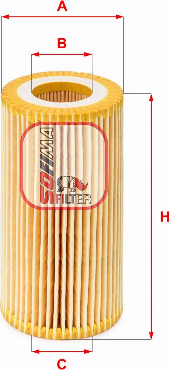 Sofima S 5039 PE - Масляный фильтр abcparts.ee