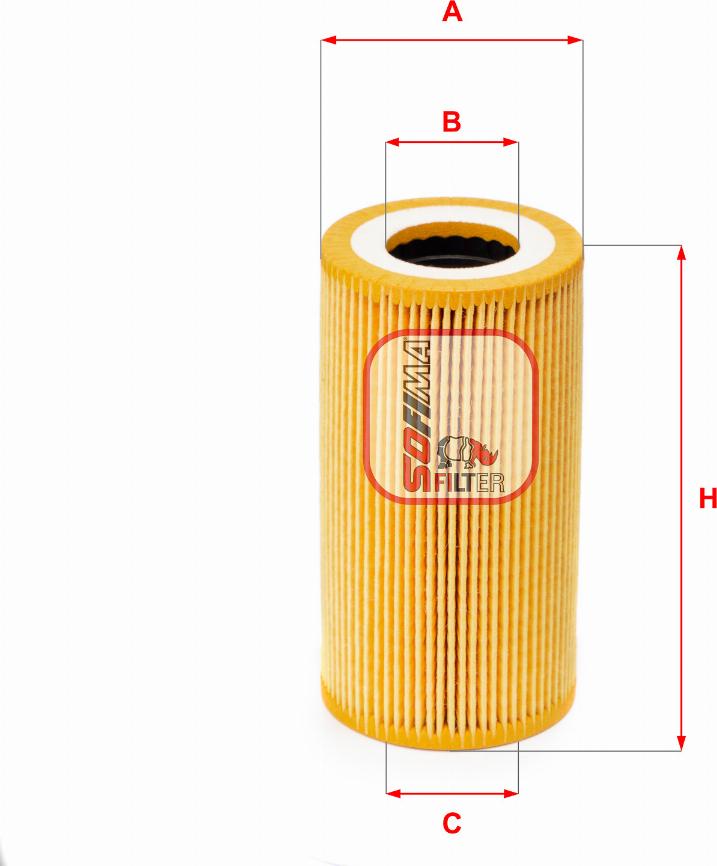 Sofima S 5165 PE - Масляный фильтр abcparts.ee