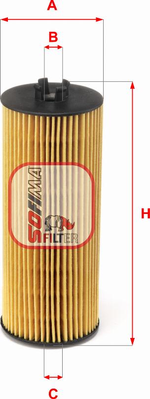 Sofima S 5204 PE - Масляный фильтр abcparts.ee