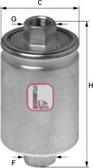 Sofima S 1564 B - Топливный фильтр abcparts.ee