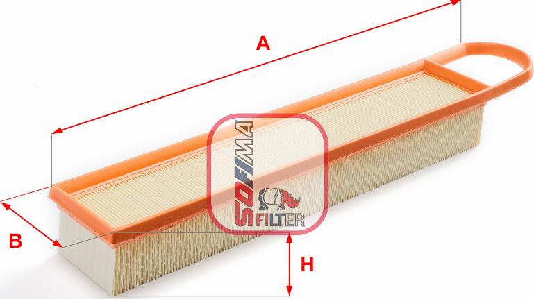 Sofima S 3400 A - Воздушный фильтр двигателя abcparts.ee