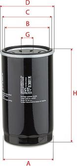 Sofima S 3651 R - Масляный фильтр abcparts.ee