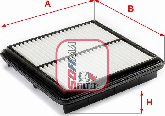 Sofima S 3102 A - Воздушный фильтр двигателя abcparts.ee