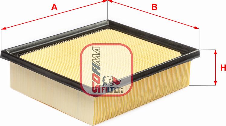 Sofima S 3B43 A - Воздушный фильтр двигателя abcparts.ee
