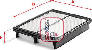 Sofima S 3C44 A - Воздушный фильтр двигателя abcparts.ee