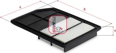 Sofima S 3D16 A - Воздушный фильтр двигателя abcparts.ee