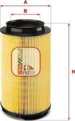 Sofima S 7E52 A - Воздушный фильтр двигателя abcparts.ee