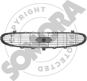 Somora 094307 - Решетка радиатора abcparts.ee