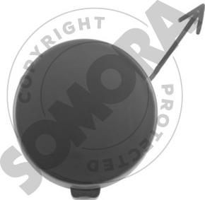 Somora 092833 - Заслонка, буксирный крюк abcparts.ee