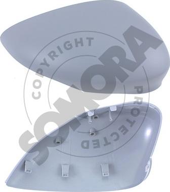 Somora 092755C - Покрытие, корпус, внешнее зеркало abcparts.ee