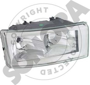 Somora 086115 - Основная фара abcparts.ee