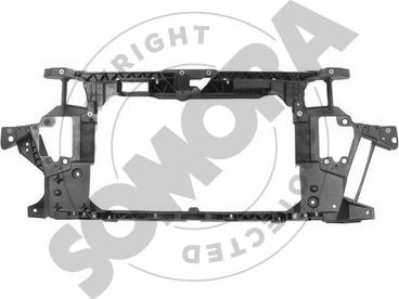 Somora 082310 - Супорт радиатора, передняя планка abcparts.ee