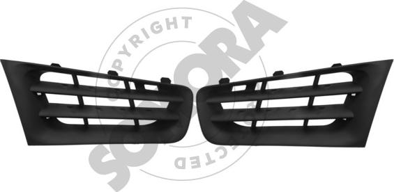 Somora 243307 - Решетка вентиляционная в бампере abcparts.ee