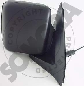 Somora 212555B - Наружное зеркало abcparts.ee
