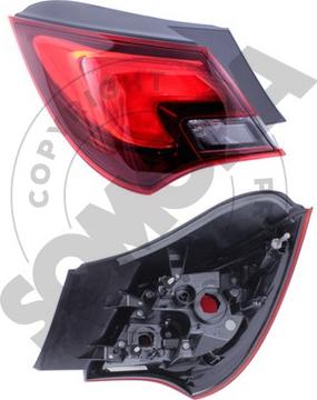 Somora 212072V - Задний фонарь abcparts.ee