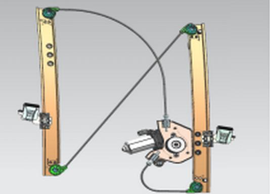 SONTIAN ZD164184A-FR - Стеклоподъемник abcparts.ee