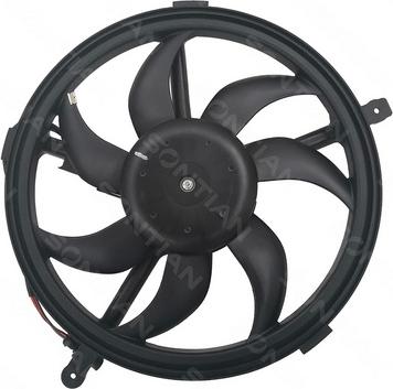 SONTIAN ZD1681036 - Вентилятор, охлаждение двигателя abcparts.ee