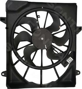 SONTIAN ZD168867 - Вентилятор, охлаждение двигателя abcparts.ee