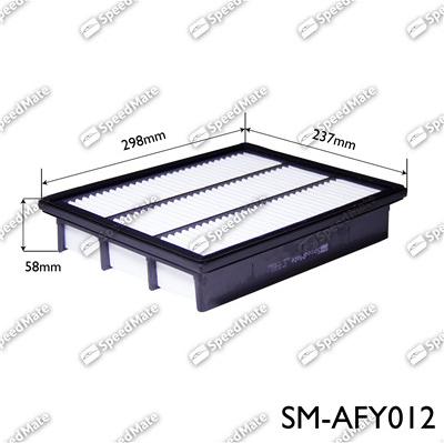 SpeedMate SM-AFY012 - Воздушный фильтр двигателя abcparts.ee