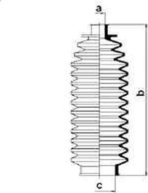 Spidan 83596 - Пыльник, рулевое управление abcparts.ee