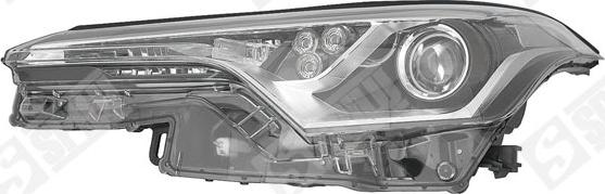 Spilu 390709 - Основная фара abcparts.ee