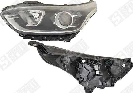Spilu 391007 - Основная фара abcparts.ee