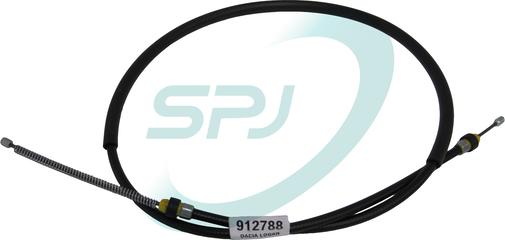 SPJ 912788 - Тросик, cтояночный тормоз abcparts.ee