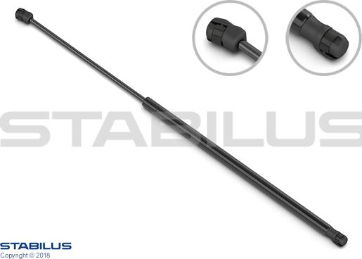 STABILUS 9588FB - Газовая пружина, упор abcparts.ee